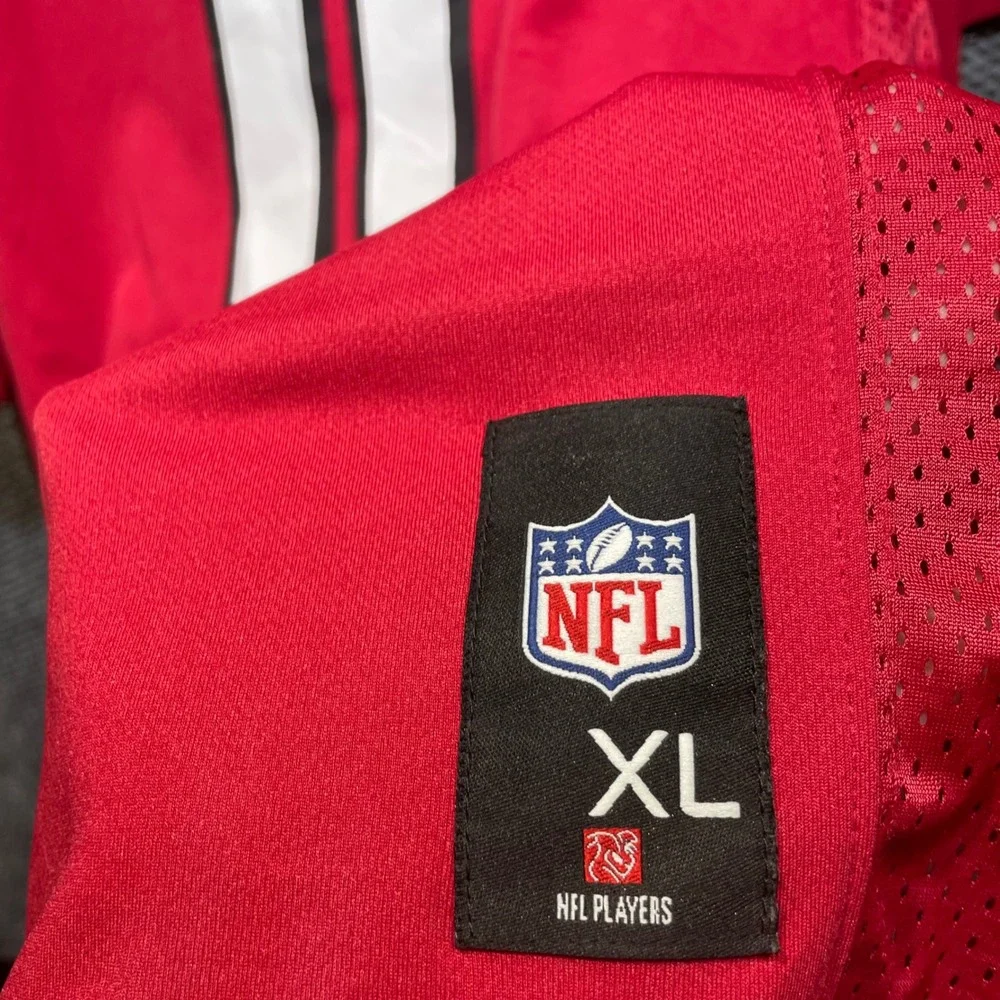 NFL‎ Team Apparel Atlanta Falcons Julio Jones 11 Youth XL Red Football Jersey